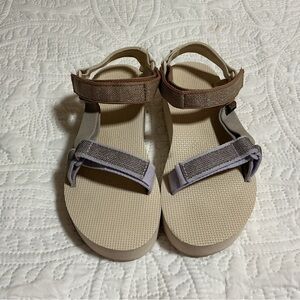 Teva Sandals in Brown and Gray